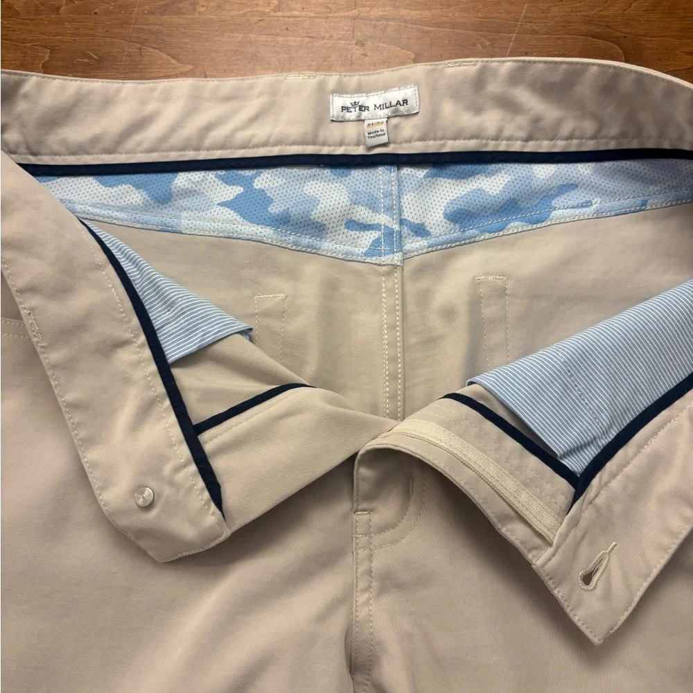 Peter Millar Beige Classic Chino Pants EB66